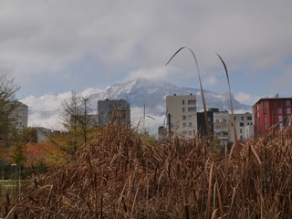 caserne de bonne, contraste ville nature