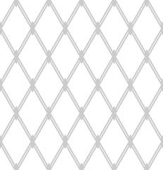 Fototapeta premium Seamless diamonds pattern. Lattice geometric texture.