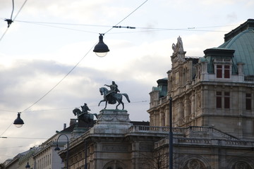 Fototapeta na wymiar Architectonic heritage in Vienna