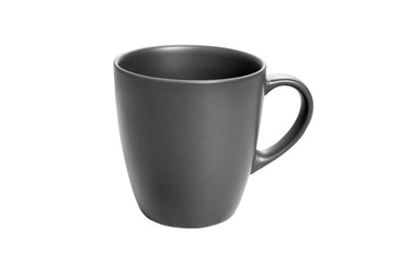 Mug Mock up. Gray Mug on white.