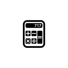calculator icon design vector logo template EPS 10