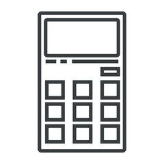 calculator icon design vector logo template EPS 10