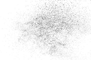 Fototapeta na wymiar Black grainy texture isolated on white background. Distress overlay textured. Grunge design elements. Vector illustration,eps 10.