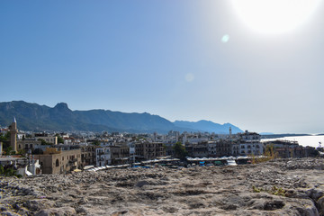 Cyprus City and Mountains