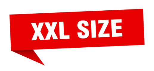 xxl size speech bubble. xxl size ribbon sign. xxl size banner