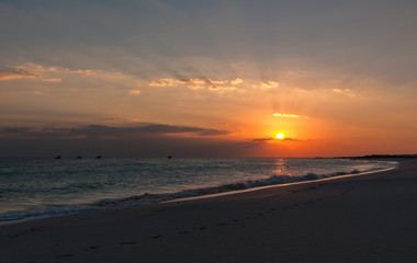 Night fishing on Socotra island
