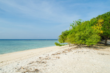 Gili Trawangan. Beautiful beach