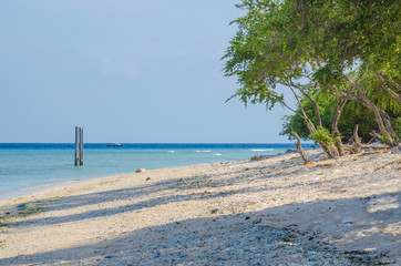 Gili Trawangan. Beautiful beach