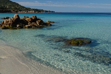 Plage en Corse, Golfe d'Ajaccio
