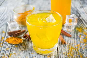 Iced Golden Turmeric Tea