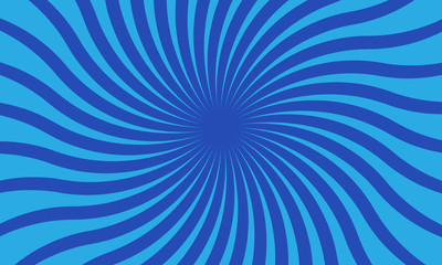 Blue abstract background with spiral. Vector illustration for your graphic design.