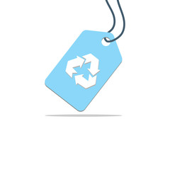 flat icons for Recycle tag,vector illustrations
