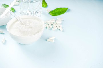 Three types of collagen