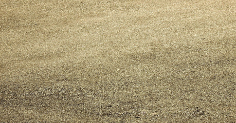 asphalt road with sunlight