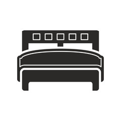 Bed icon design vector logo template EPS 10