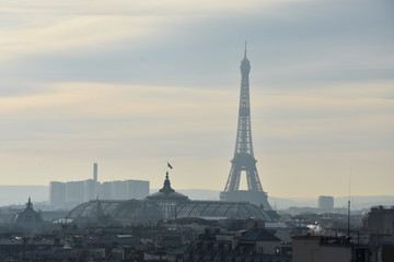 Fototapeta na wymiar Toits de Paris