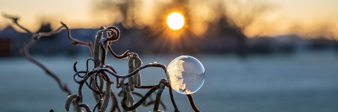Gefrorene Seifenblasen, frozen bubbles