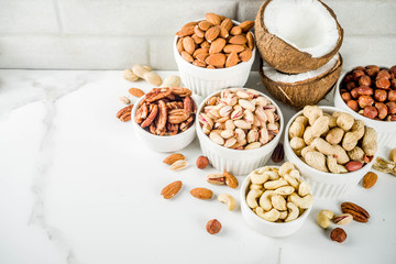 Various organic nuts