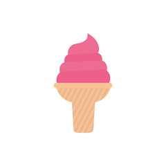 Isolated ice cream vector design
