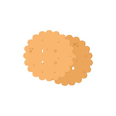 Isolated sweet cookies vector design