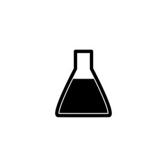 erlenmeyer icon vector design logo template EPS 10