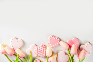 Plakat Valentine day cookies