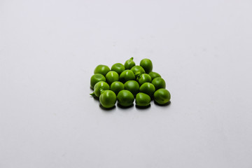 A picture of green peas