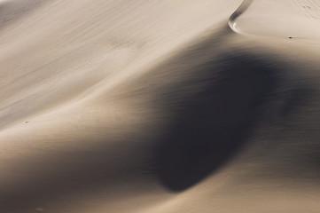 sand dunes in the desert namibia
