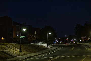 UNH at Night