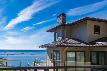Luxury house in Vancouver, Canada.
