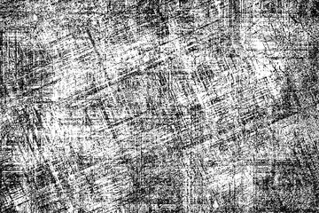 Grunge background black and white. Monochrome vintage texture