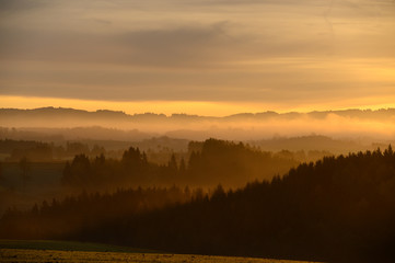 Mühlviertel am Morgen