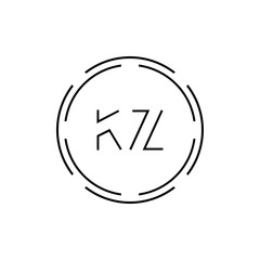 Initial Linked Letter KY Logo Design vector Template. Creative Abstract KY Logo Vector