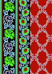 seamless pattern with flowers