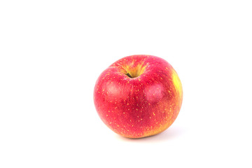 red apple isolated on white background