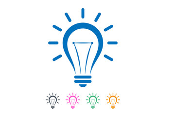 Idea icon vector