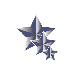 star icon vector flat design