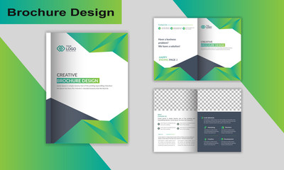 Bi fold Brochure Design Template