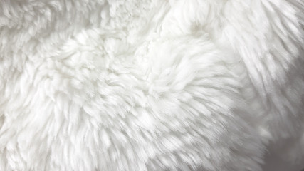 Light coloured faux fur texture, photo background. Fashion pattern modern, backdrop surface empty
