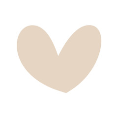 Shape Heart love logo sign. Design flourish element for valentine card. Vector illustration. Romantic symbol wedding. Template for t shirt, banner, poster