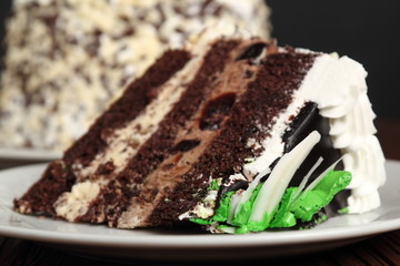 Chocolate layer cake