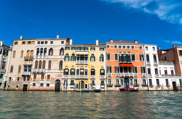 Fototapeta na wymiar Venice cityscape, architecture during summer