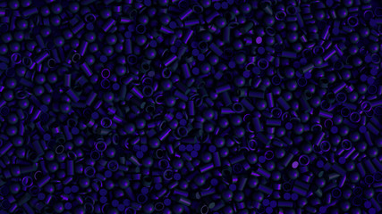 Abstract metal background. 3d illustration, 3d rendering.