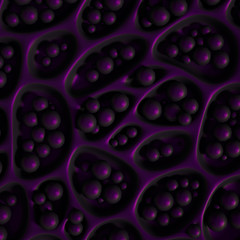 Abstract metal background. 3d illustration, 3d rendering.