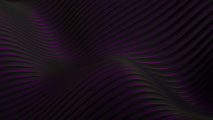 Abstract metal background. 3d illustration, 3d rendering.