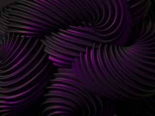 Abstract metal background. 3d illustration, 3d rendering.