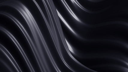 Abstract metal background. 3d illustration, 3d rendering.