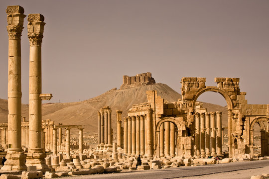 Palmyra Roman Ruins in Syria