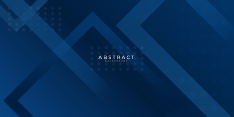 Modern futuristic dark blue web abstract background presentation design for corporate business and institution.