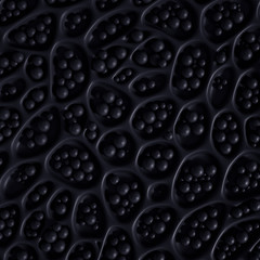 Abstract metal background. 3d illustration, 3d rendering.